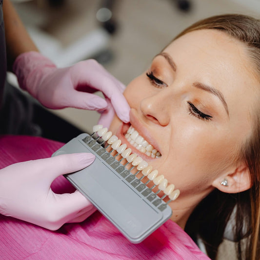 teeth whitening procedure